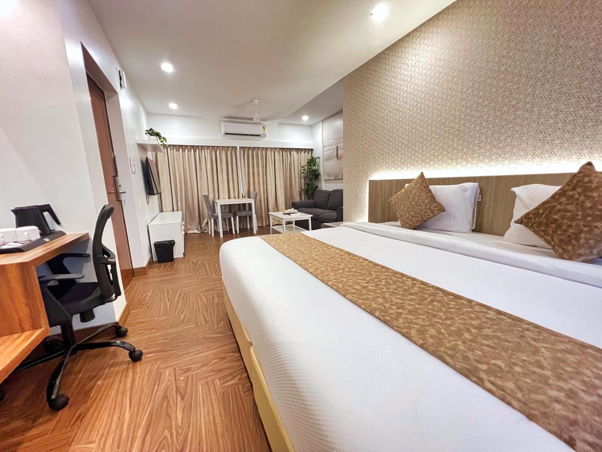 White House By Maxxvalue Service Apartments Bandra Mumbai Bagian luar foto